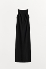 ДЛИННОЕ ПЛАТЬЕ ИЗ СМЕСОВОЙ ВИСКОЗЫ НА БРЕТЕЛЯХ — ZARA