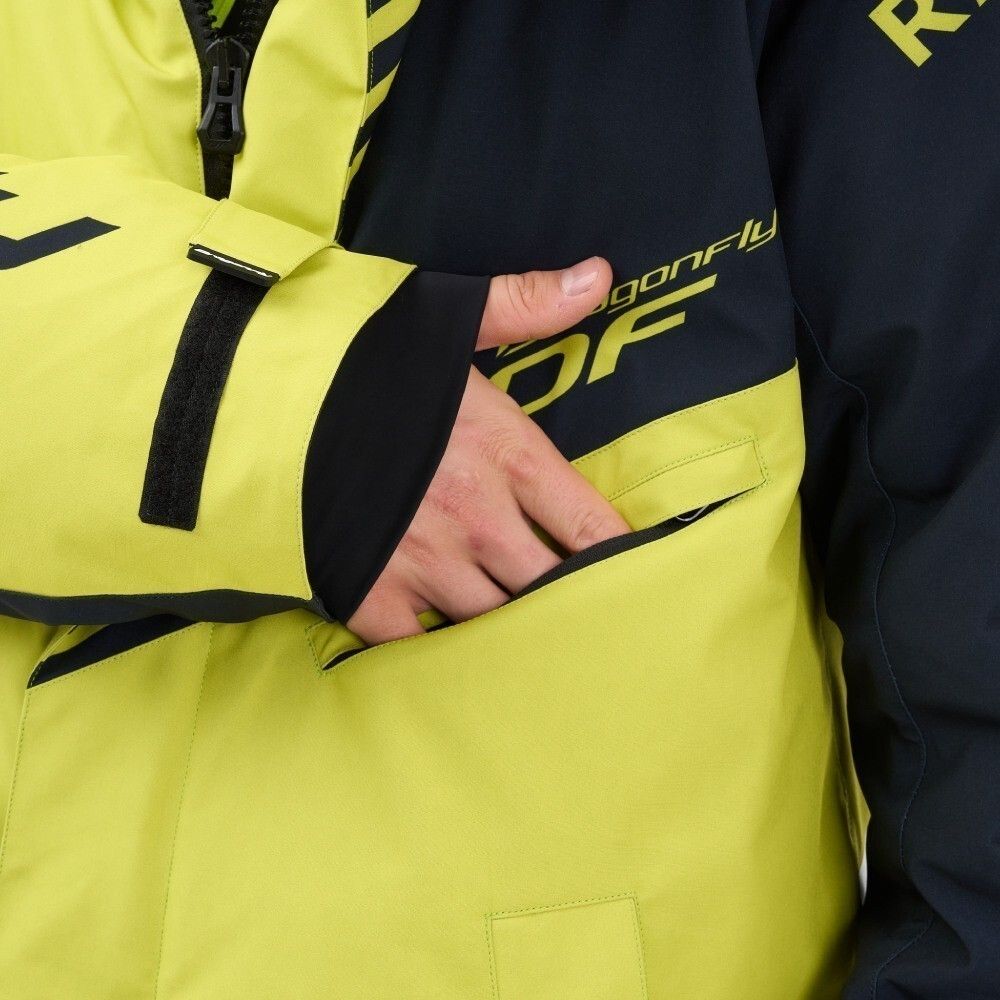 Race Coat / Мужской / Зелено-Черный