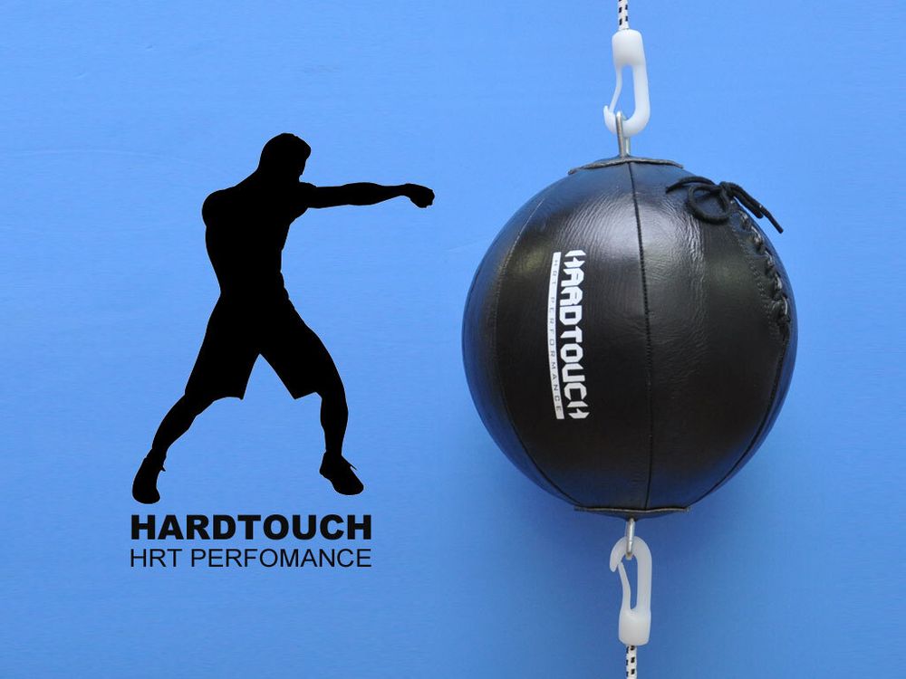 Груша пневматическая HARDTOUCH материал: кожа, крепление на растяжке