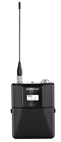 SHURE QLXD14E/83 G51 радиосистема с поясным передатчиком и петличным микрофоном WL183 (круговая направленность)