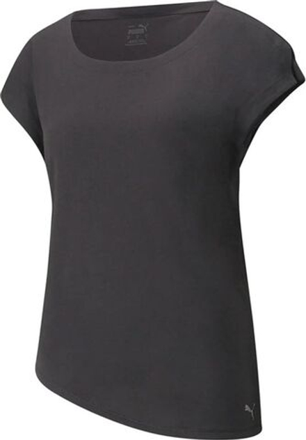 Женская теннисная футболка Puma Studio Foundation Tee - puma black