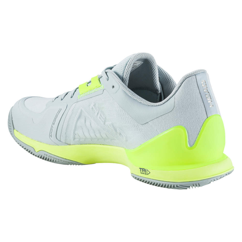 Мужские кроссовки теннисные Head Sprint Pro 3.5 Clay Men - grey/yellow