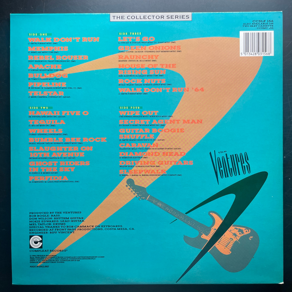 The Ventures - The Ventures Collection (Англия 1986г.) 2LP