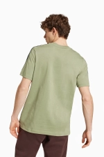 Футболка adidas Essentials Single 3S Tee - зеленый