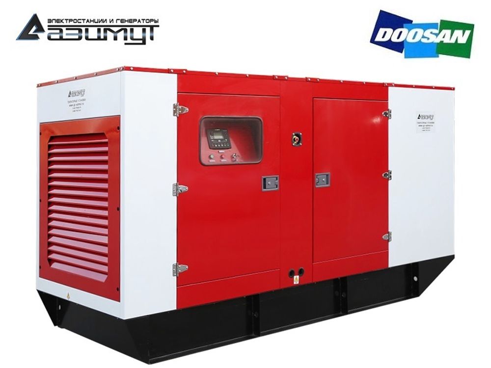 Дизельный генератор Азимут АД-200С-Т400-2РКМ17 Doosan в кожухе с автозапуском Дизельный генератор Азимут АД-200С-Т400-2РКМ17 Doosan в кожухе с автозапуском