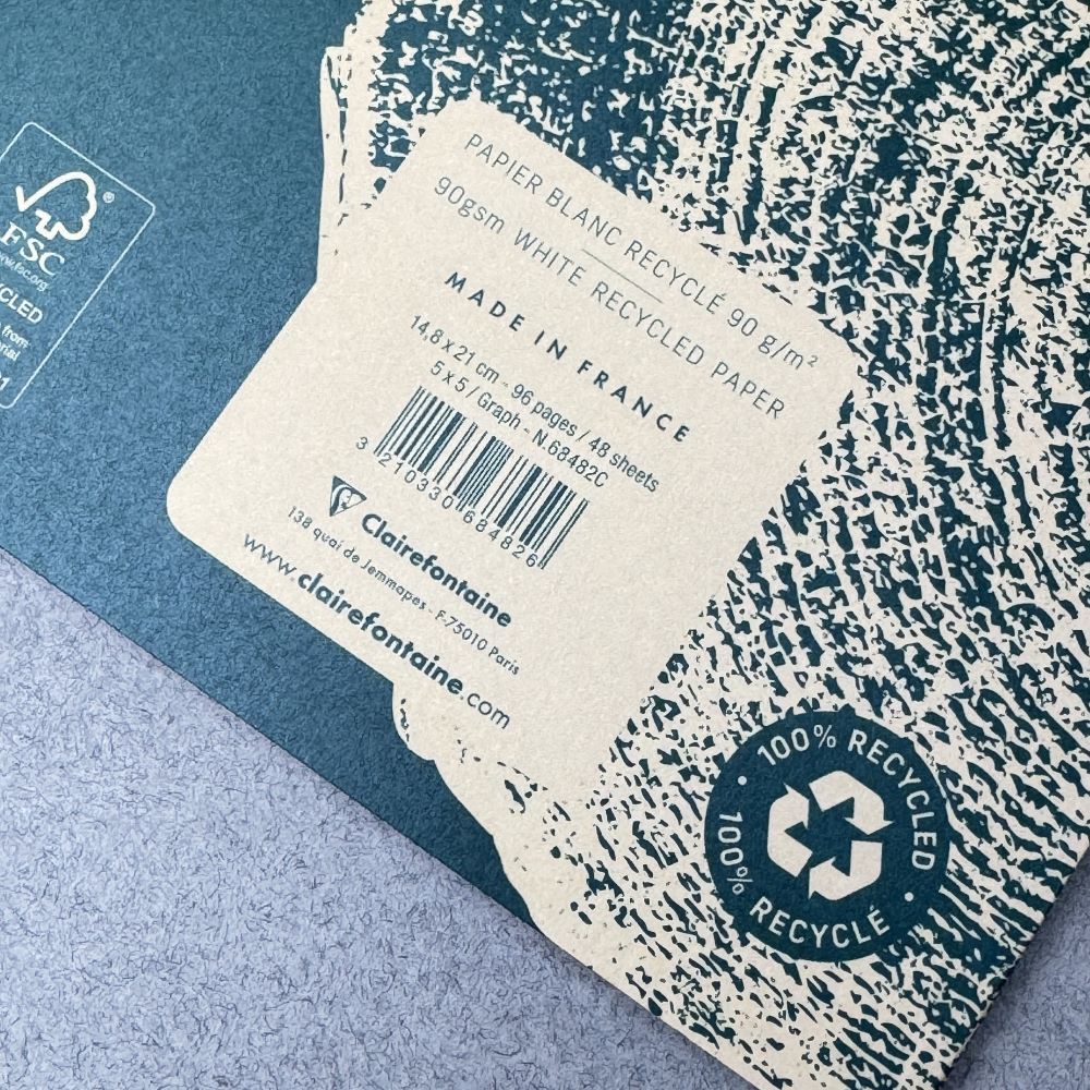 Тетрадь Clairefontaine Forever Premium, A5, в линейку 90 грамм Brick Red (68486C_RE) 6
