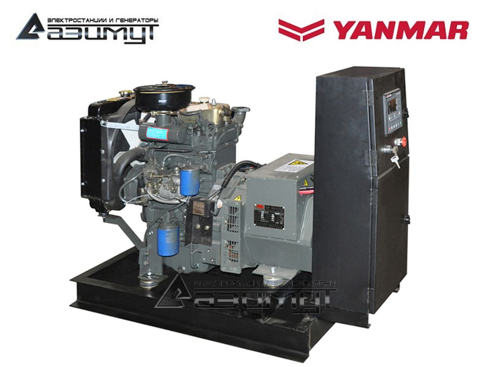 Дизельный генератор Азимут АДА-7-Т400-РЯ2 Yanmar савтозапуском