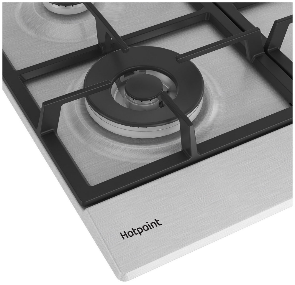 Газовая варочная панель Hotpoint HGMT 641 W IX