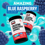 Force Factor, жевательный моногидрат креатина, со вкусом голубой малины, 150 жевательных таблеток