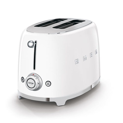 Тостер на 2 ломтика Smeg TSF01WHEU