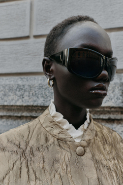 ZARA СТЕГАНЫЙ БОМБЕР, ЗОЛОТИСТЫЙ