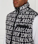 Двухсторонняя безрукавка GILET Versace Jeans Couture - черный(77GAP421CQD53)