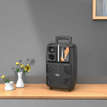 Портативная колонка HOCO BS37, 15W, BT5.0, 1800mAh, микрофон в комплекте Black