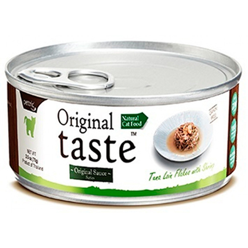 Pettric Original Taste - Консервы для кошек Тунец с Креветкой в соусе, 70гр