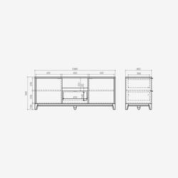Тумба под ТВ Case CS047