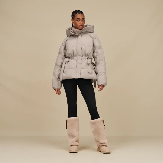 UGG Утепленная куртка Renly, серо-бежевый