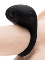 Черное эрекционное виброкольцо 3,2см Fifty Shades of Grey Sensation Rechargeable Vibrating Love Ring