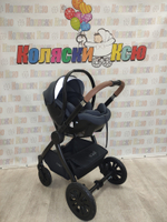 Коляска модульная Happy Baby Mommer Pro Black nova