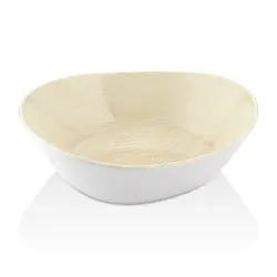 Салатник 650 мл 18*17 см h6,5 см Velho Island Ivory By Bone Innovation [6]