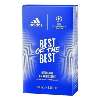 коробка снаружи немного замята - Лосьон после бритья ADIDAS Best of the Best 100 мл (Из Финляндии)