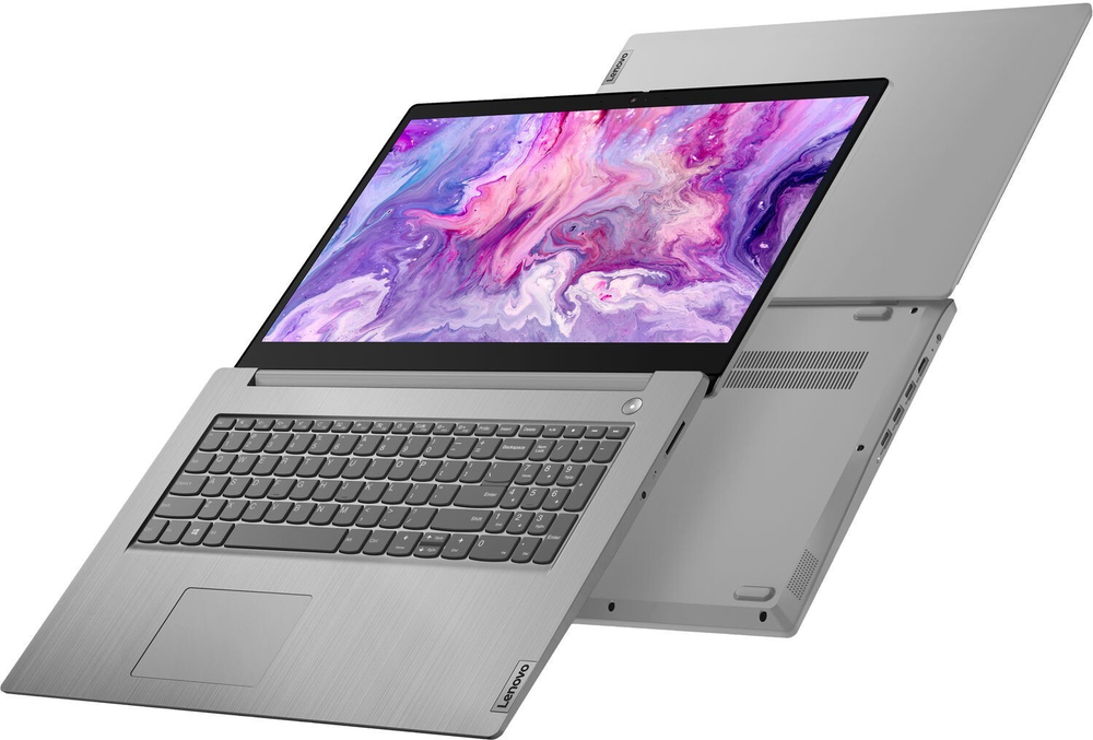 Ноутбук Lenovo IdeaPad 3 17ADA05 (81W20092RU) 17.3;(1600x900)TN/ Ryzen 3-3250U(2.6ГГц)/ 8Гб/ 256Gb SSD/ Radeon Graphics/ нет DVD/ Win10 / Серый