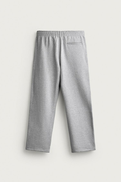ZARA БРЮКИ-ДЖОГГЕРЫ RELAXED FIT, СЕРЫЙ МЕЛАНЖ