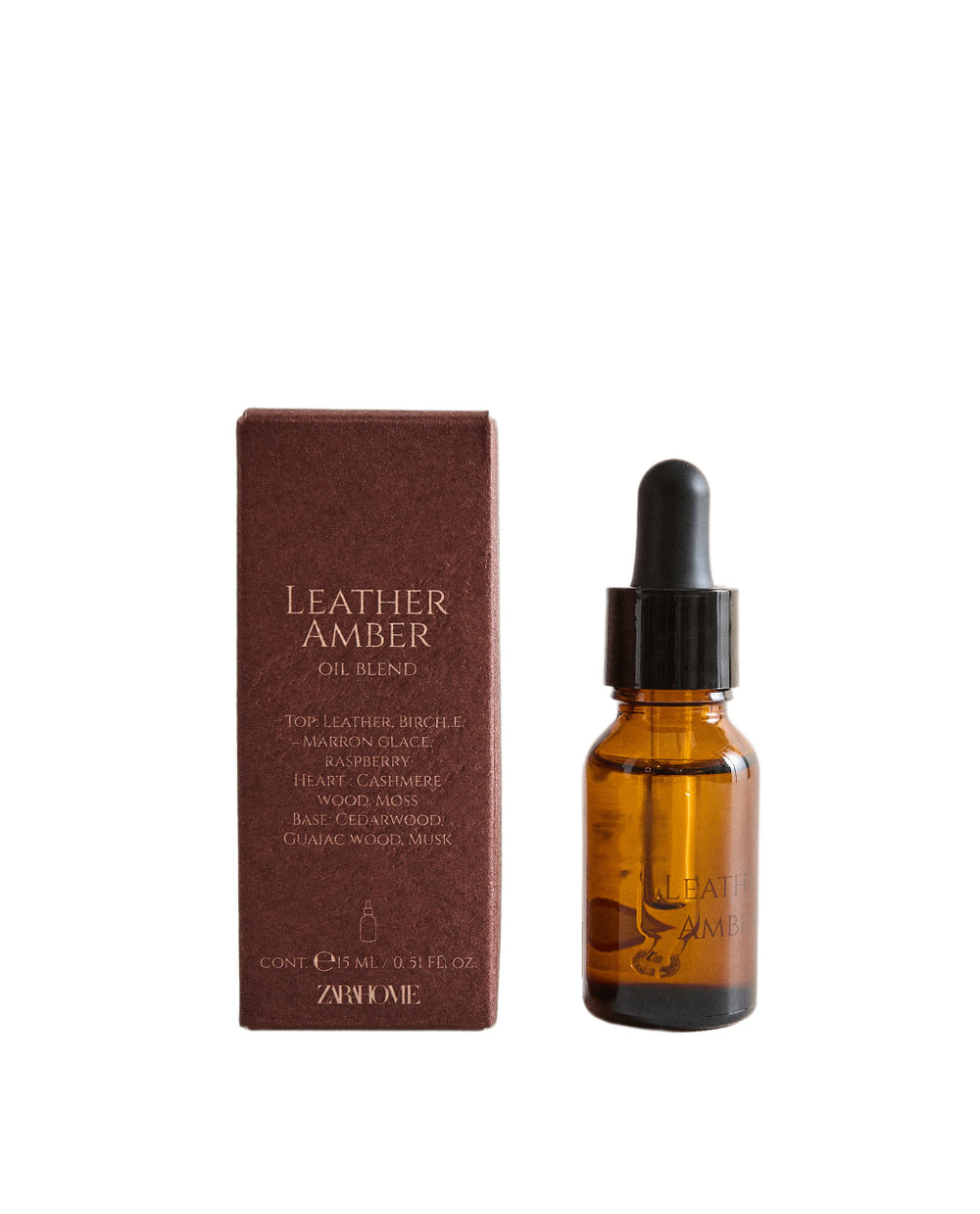 Эфирное масло для аромадиффузора Leather Amber 15 мл Zara Home, фото 3