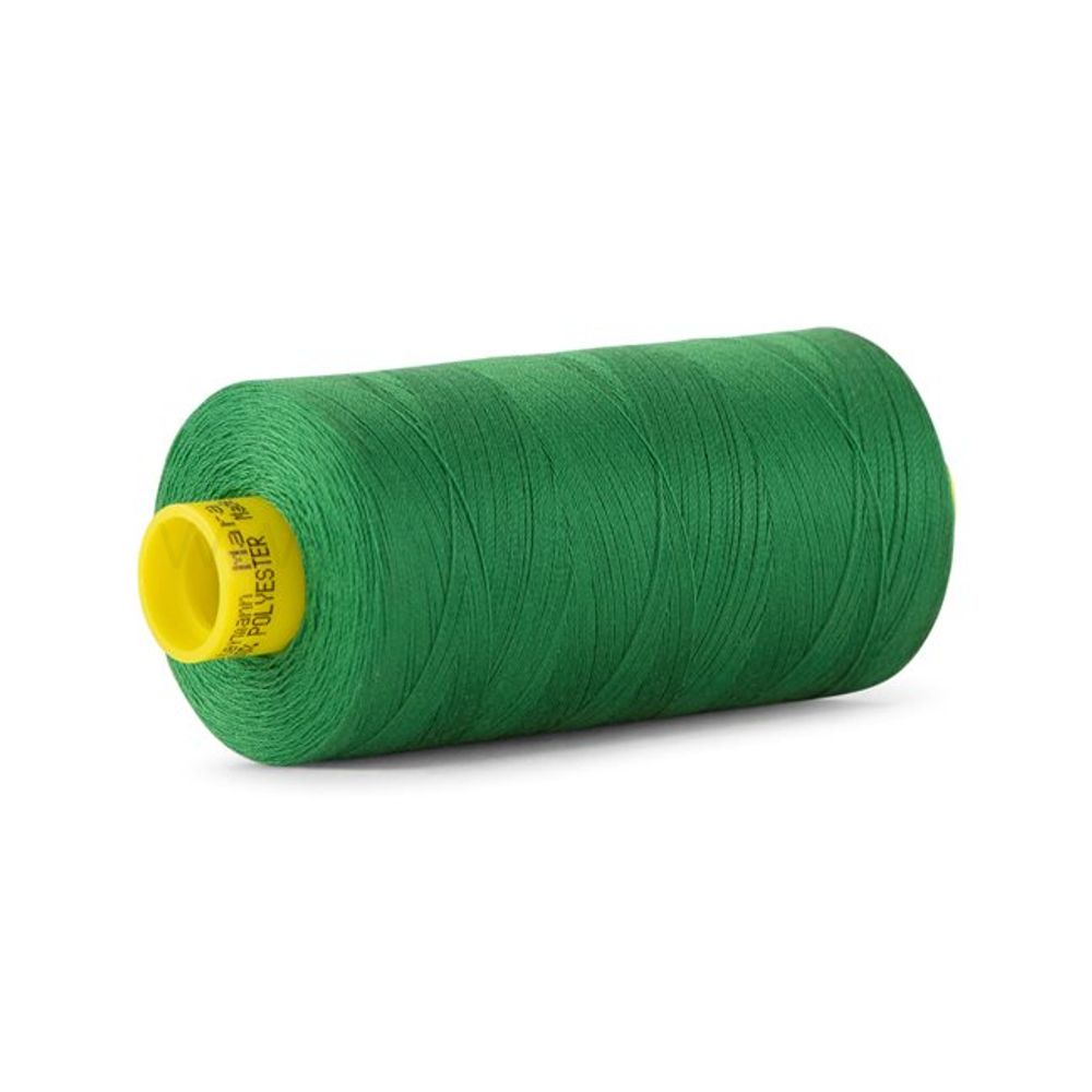 Нитка Gutermann Mara 120 (1000 метров), 1 кат., универсальная | 396 ярко-зеленый