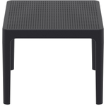 Столик пластиковый журнальный, Siesta Contract Sky Side Table, черный