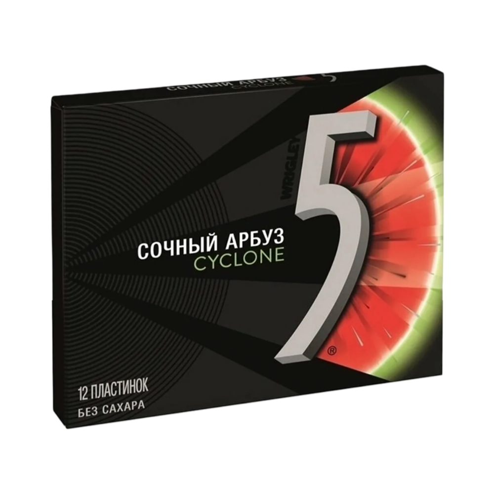 Жевательная резинка Файв Сочный Арбуз 15,6г