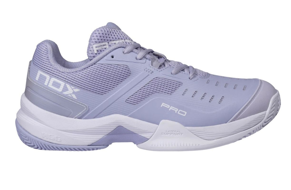 Женские кроссовки для падела NOX AT10 Pro - purple/white