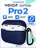 Чехол для Airpods Pro 2 Gurdini прорезиненный soft touch c карабином Темно Синий