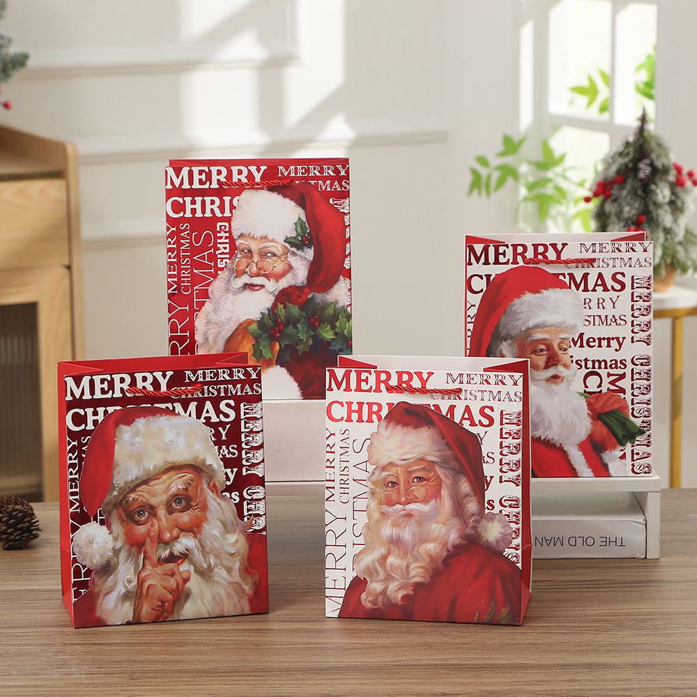 Пакет подарочный "Santa Claus" 18х23 см