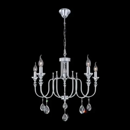 Citilux Рига CL437151 Люстра подвесная Хром