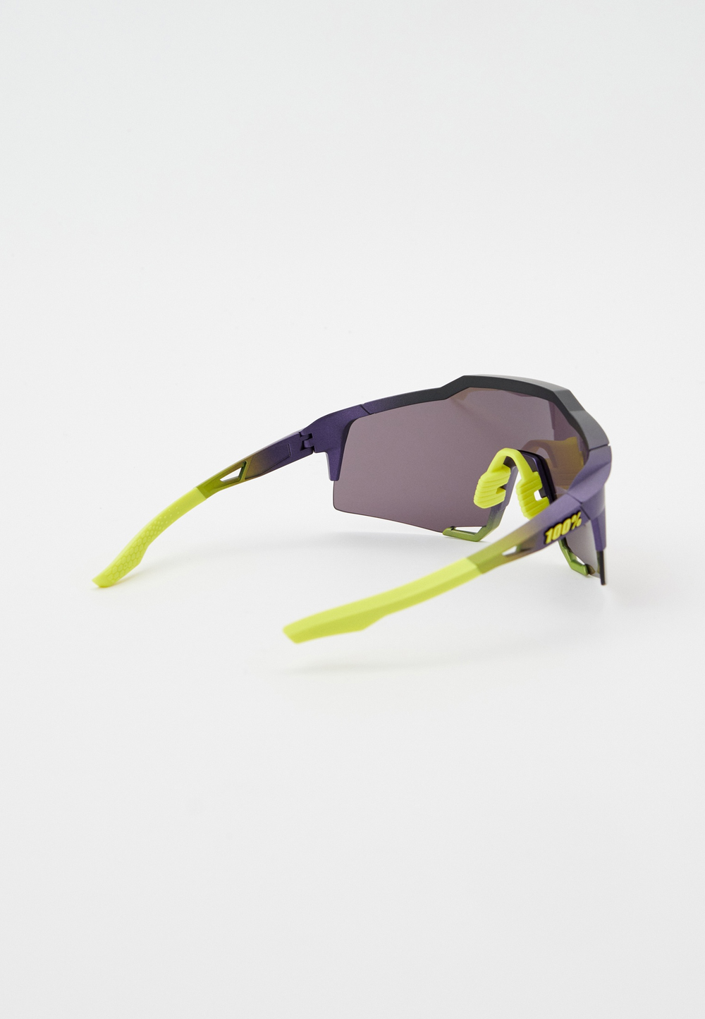Спортивные очки 100% SPEEDCRAFT - Matte Metallic Digital Brights - Dark Purple Lens - OS