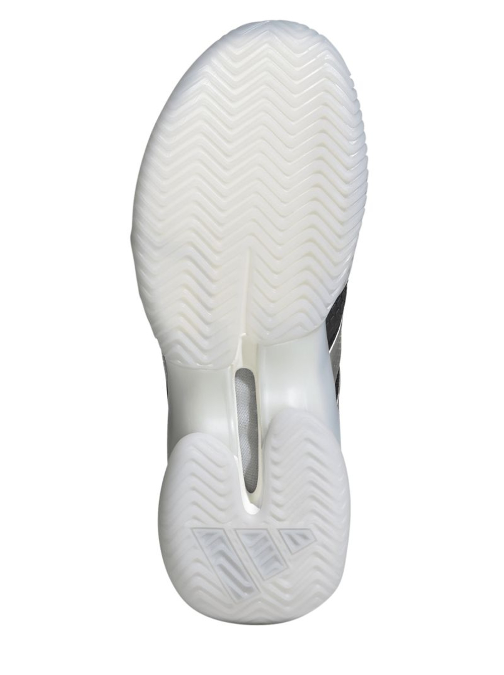 Женские Кроссовки теннисные Adidas Barricade 14 W - core black/silver metallic/cloud white