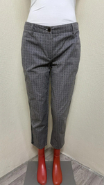 Брюки женские SHIRTS & PANTS, серые с узором, размер 46