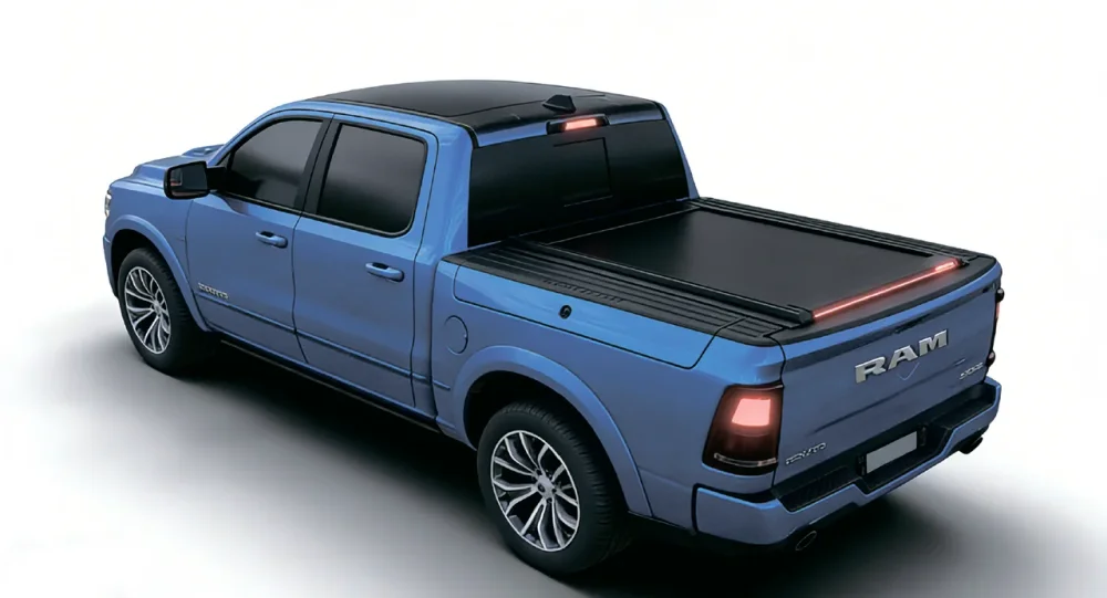 Электрическая крышка багажника для RAM BOX Crew Cab 2019+ РАМ Электрошторы роллета рольставни