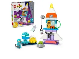 Конструктор LEGO Duplo 10422 Приключение на космическом шаттле, 3в1