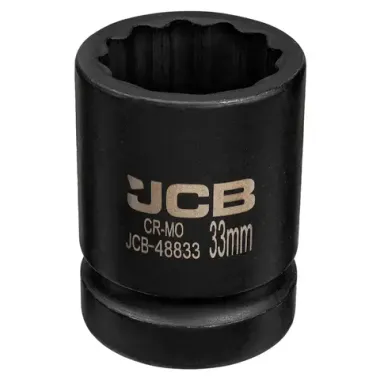 Головка ударная 1''12гр 33мм JCB JCB-48833