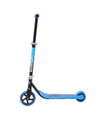 Самокат детский Novatrack Jungle, 145/100 мм, светящиеся колеса, синий