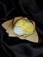 Букет искусственных цветов пионы ручная работа