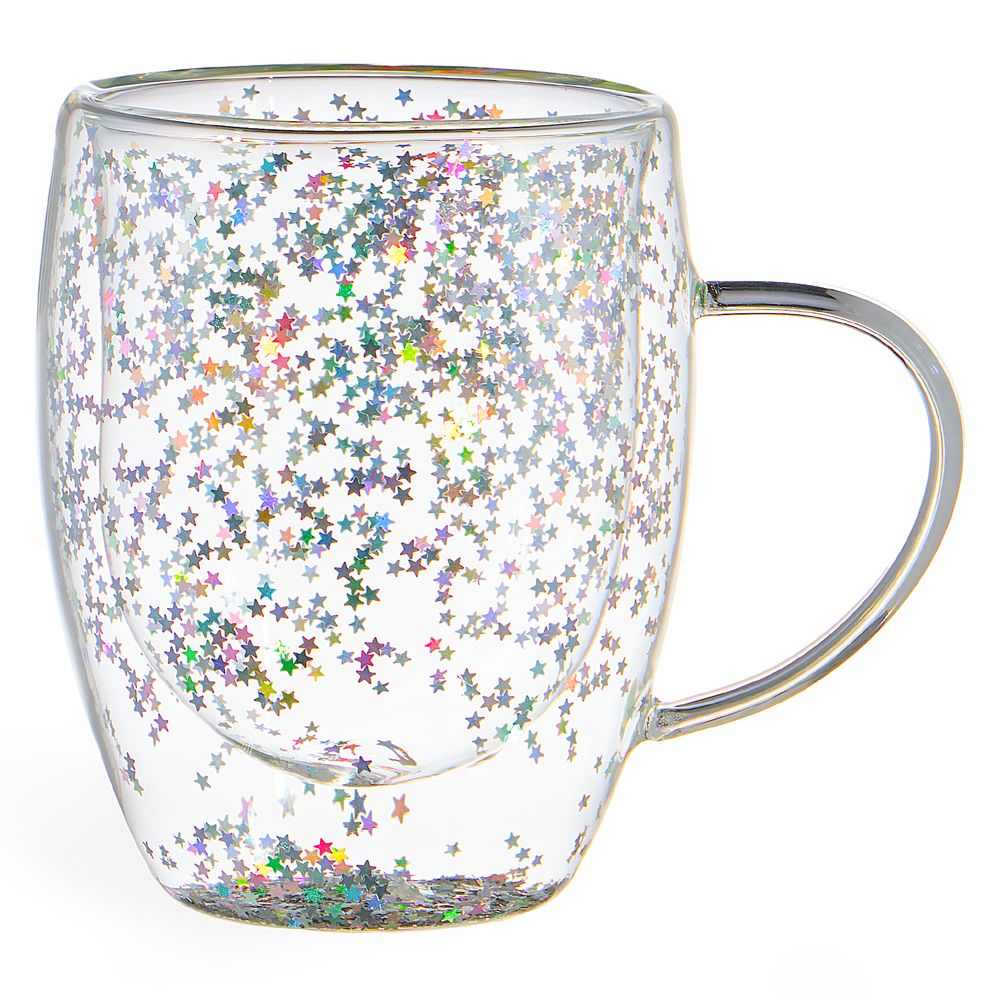 КРУЖКА С ДВОЙНЫМИ СТЕНКАМИ "MAGIC SILVER" 320 МЛ (КОР=48ШТ.)