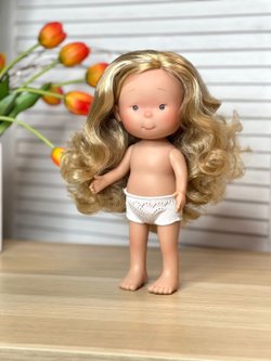 Кукла для девочки виниловая 30см Пиппа без одежды (2899W2)