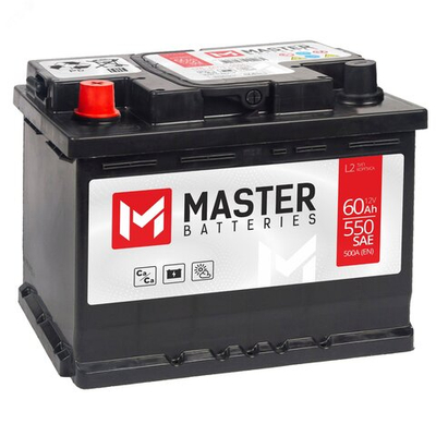 MASTER BATTERIES 60Ah L+