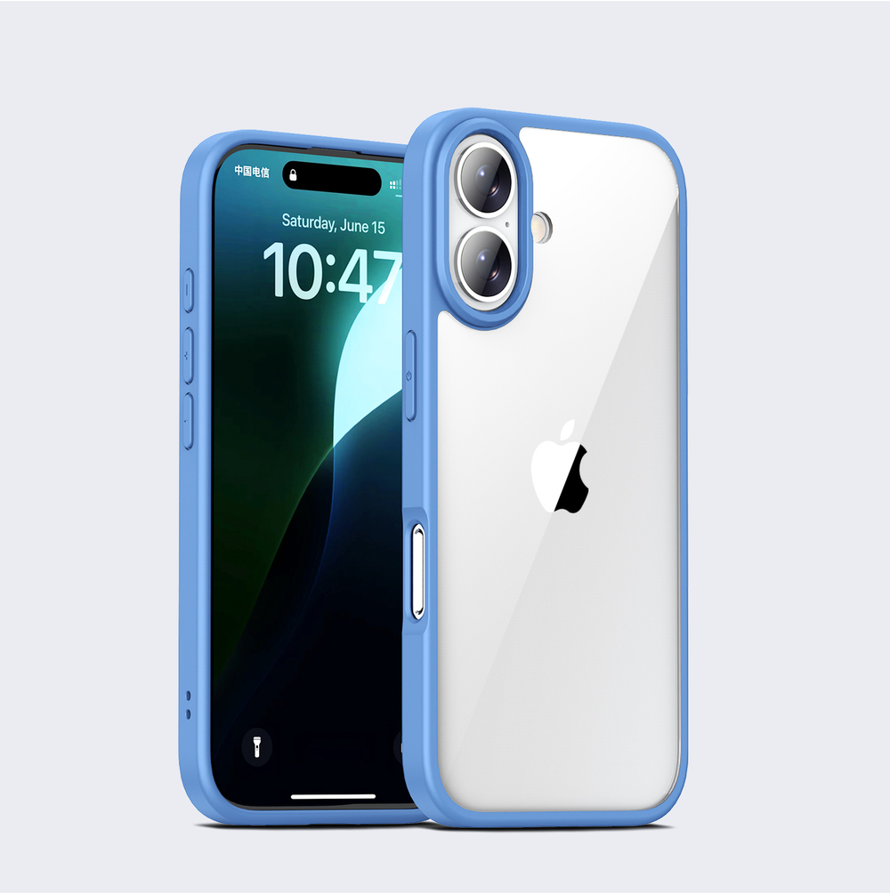 Прозрачный чехол Crystal Case для iPhone 16+
