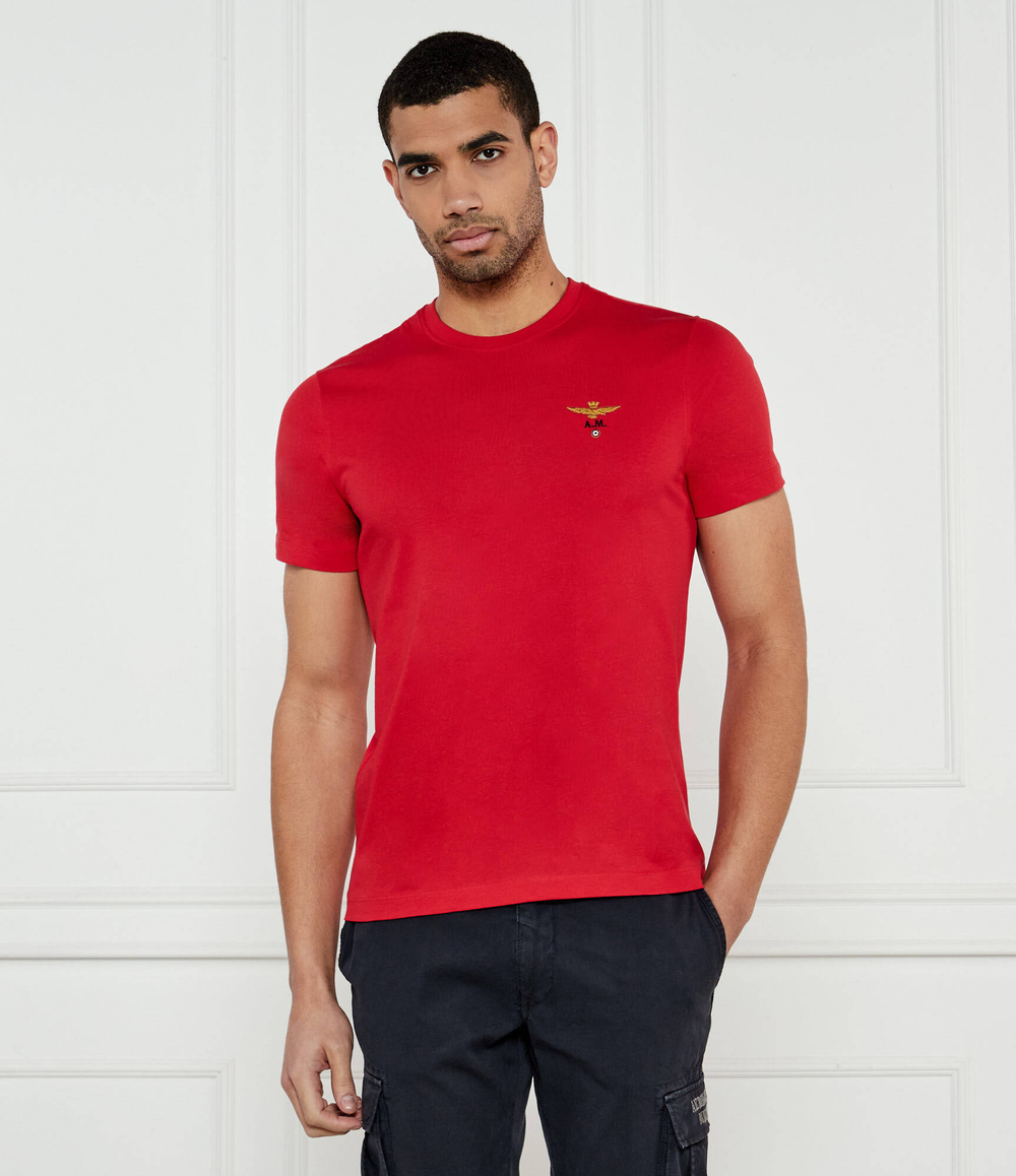 Футболка Aeronautica Militare - красный(TS1580J372)