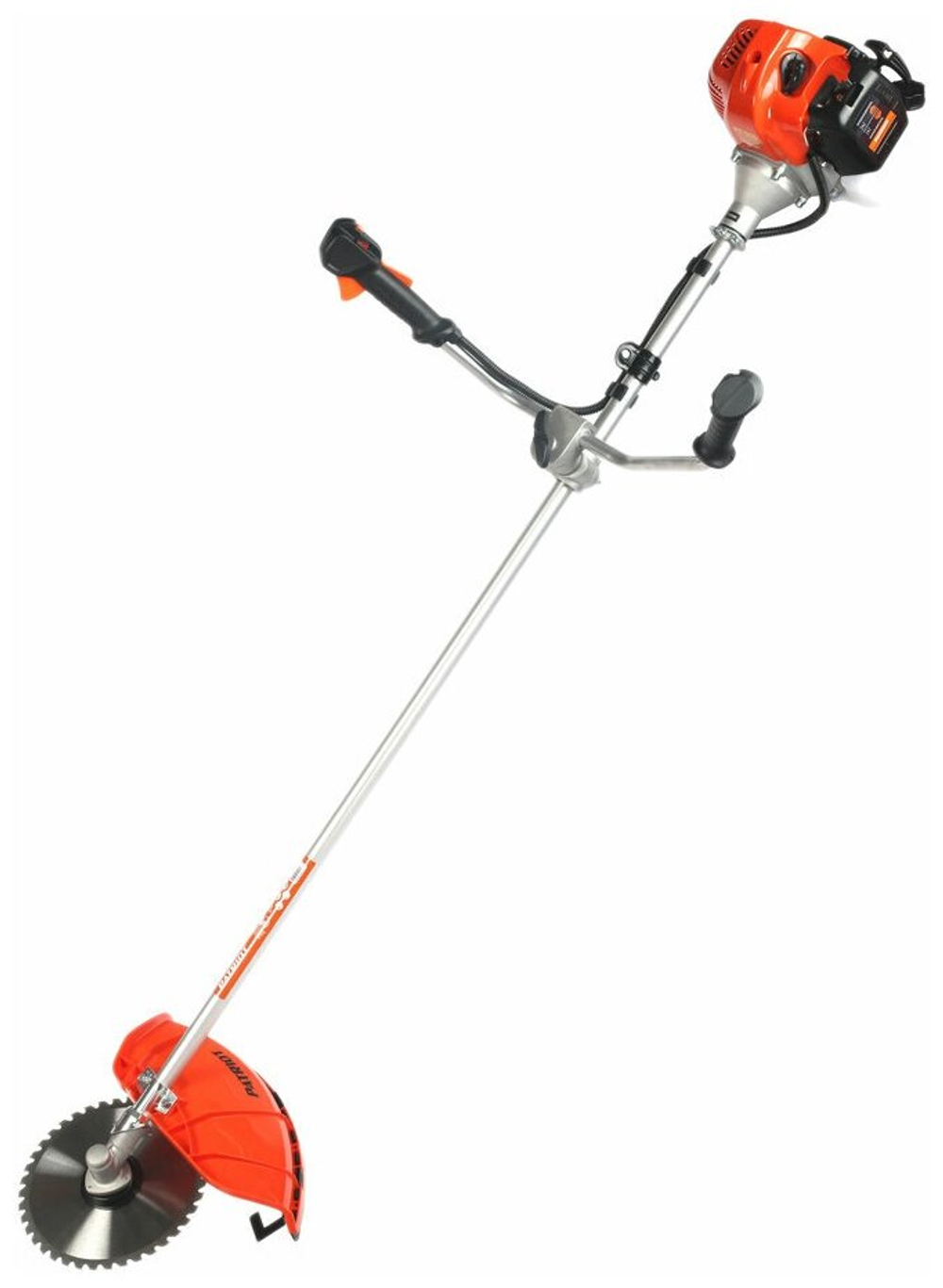 Мотокоса бенз PATRIOT PT 555 (1+1), 52сс, 3.0л.с, жест. вал, U-рук, катушка Comfort+3Т(250106230)