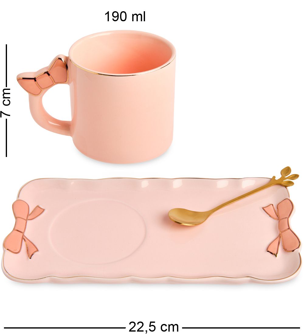 GAEM Art MUG-410/3 Чайная пара «Уютное мгновение»