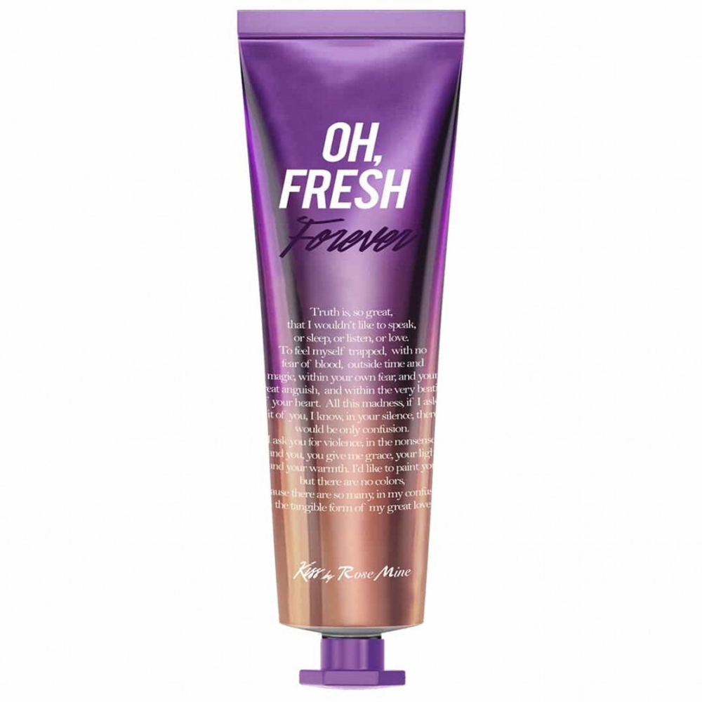 [Kiss by Rosemine] Крем для рук ЦВЕТОЧНЫЙ АРОМАТ ИРИСА Fragrance Hand Cream - Oh, Fresh Forever, 30 мл